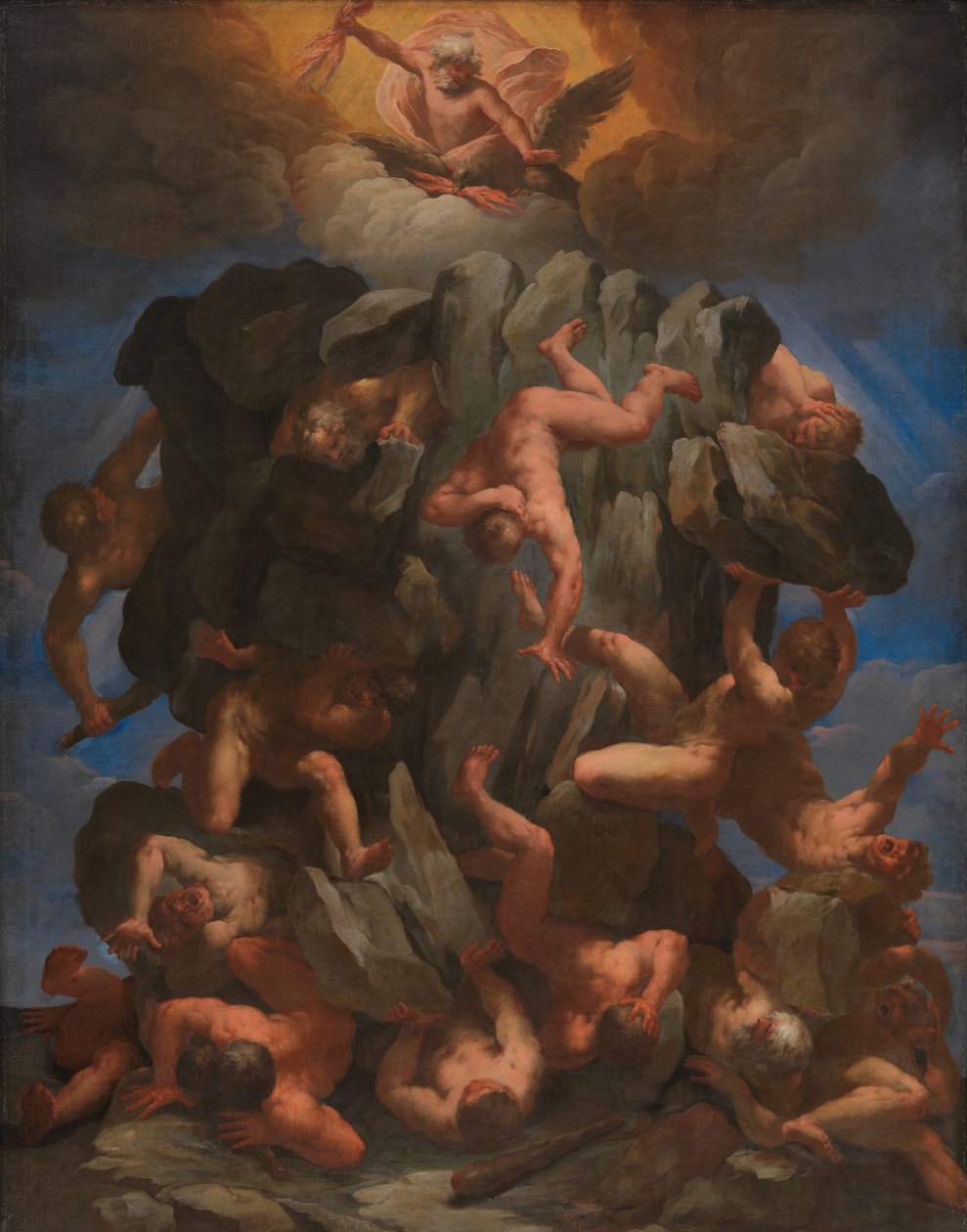 Pád obrů od Guido Reni