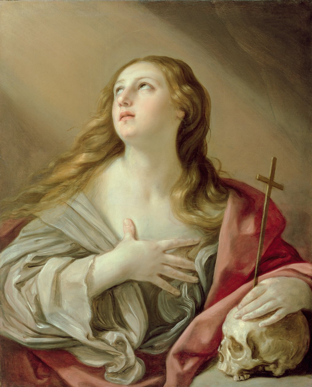 Kajícnice Magdalena, kolem roku 1638 (olej na plátně) od Guido Reni