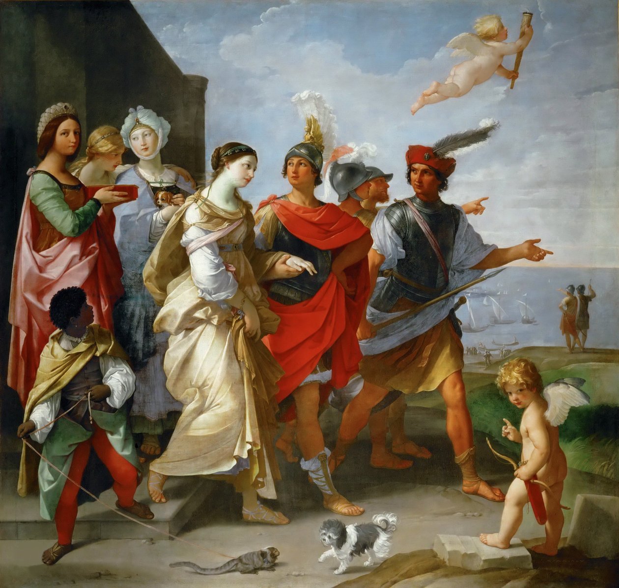Znásilnění Heleny, cca 1626-1629. od Guido Reni