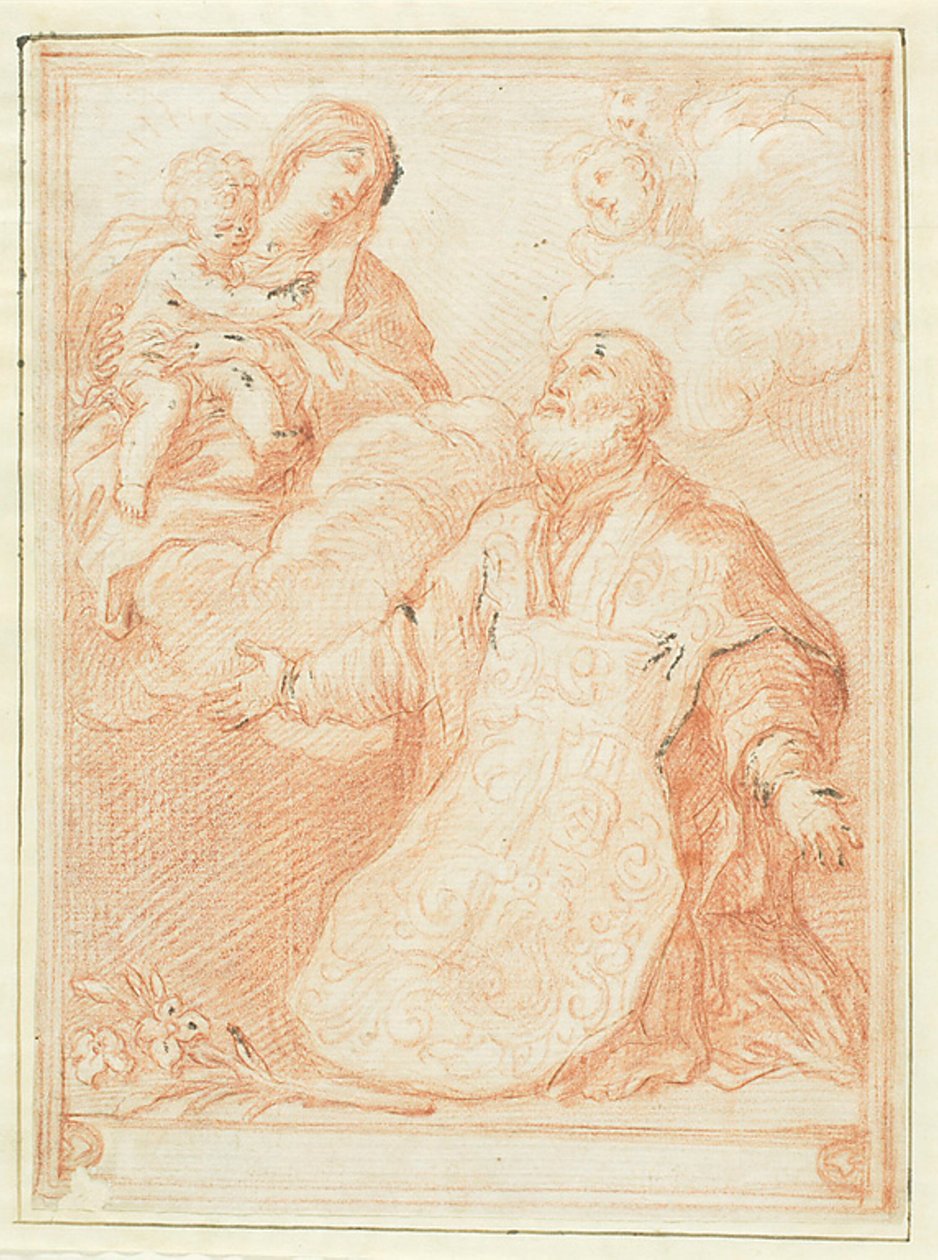 Vize svatého Filipa Neriho od Guido Reni