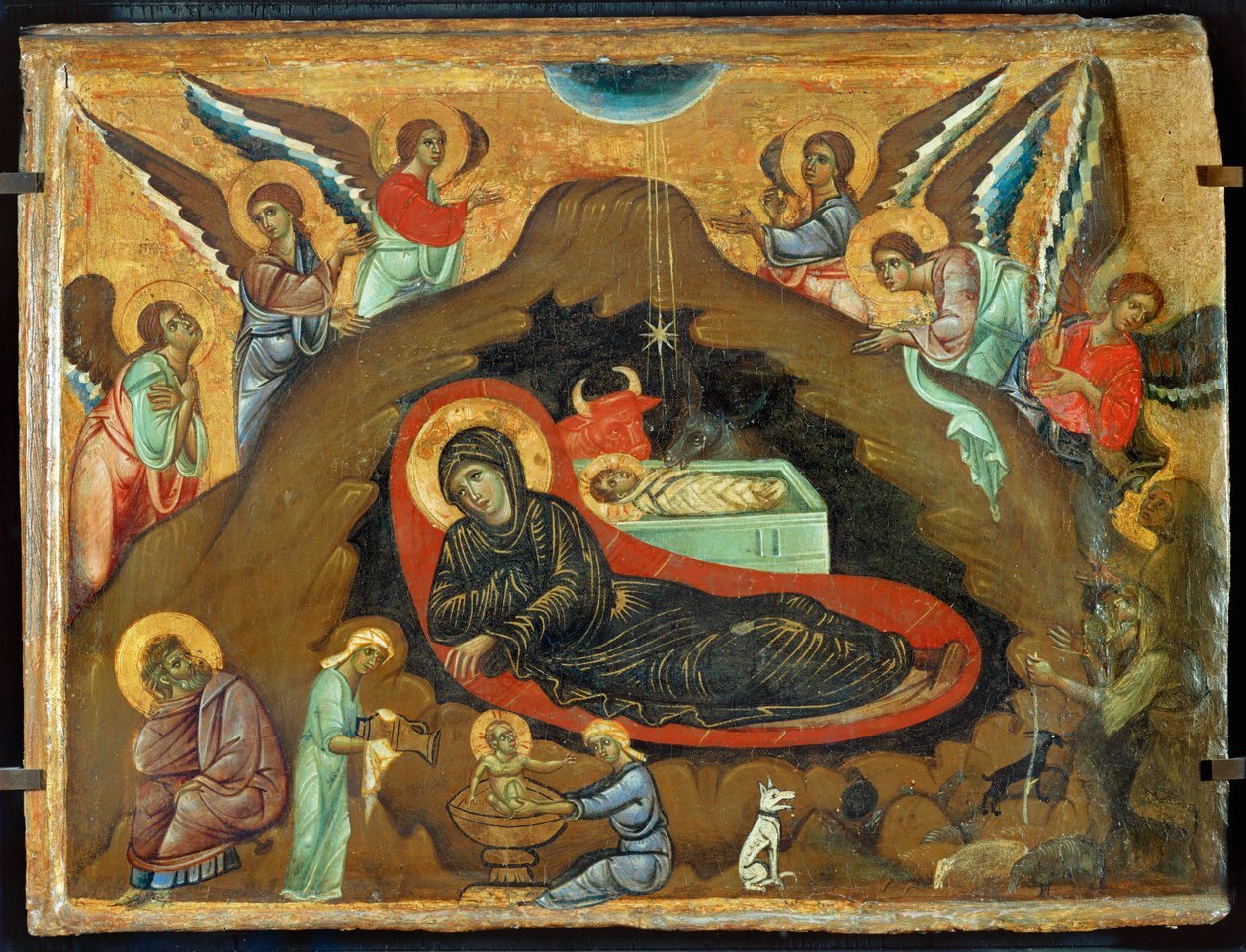 Betlém (dřevo) od Guido da Siena
