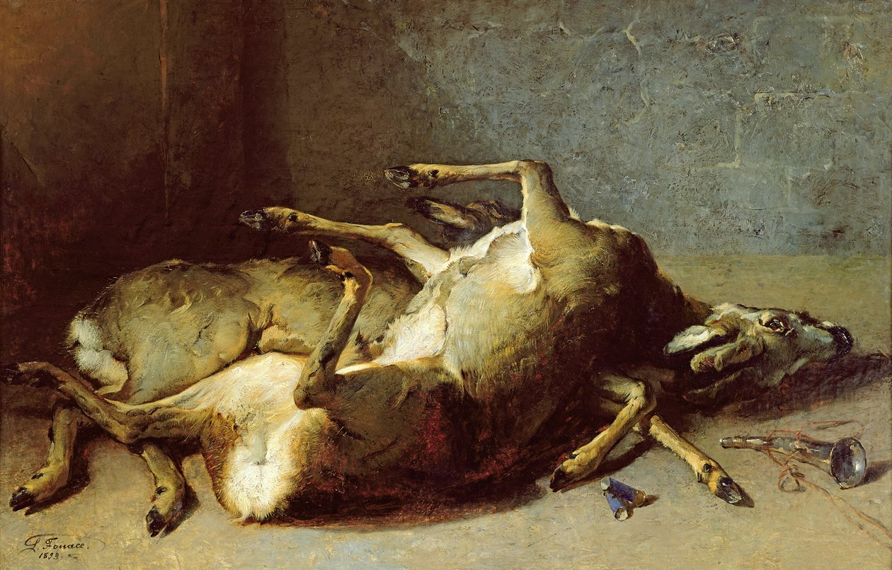 Srnec, 1893 od Guillaume Romain Fouace