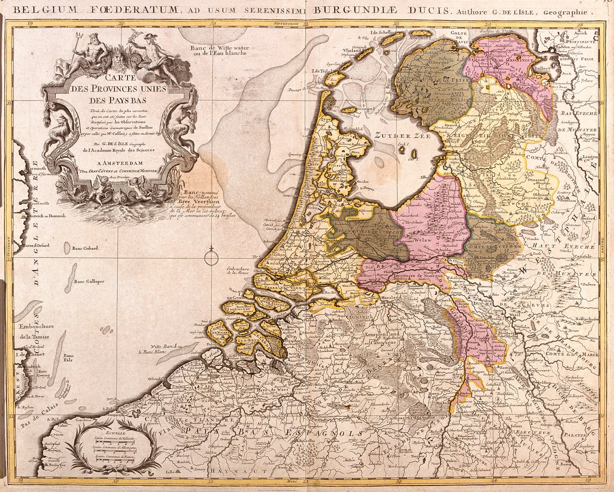 Holland od Guillaume Delisle