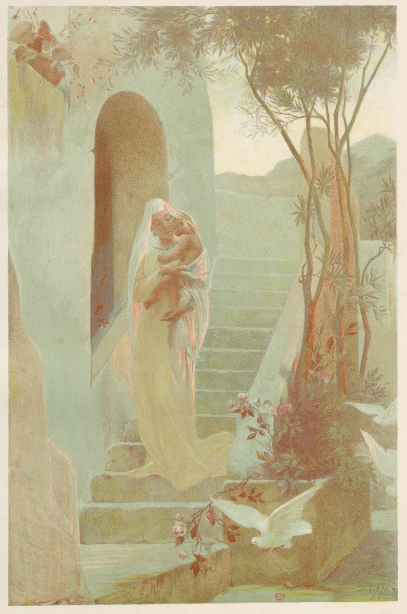 LEnfant, 1899. od Guillaume Dubufe