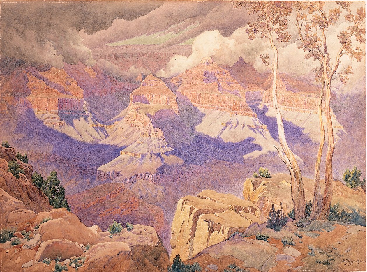 Grand Canyon od Gunnar Widforss