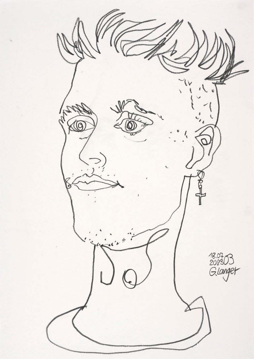 Hrdý muž od Gunter Langer