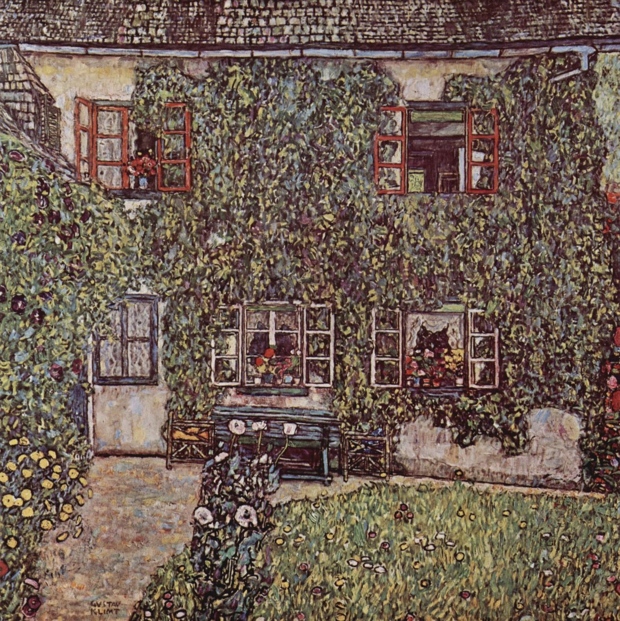 Guardaboschiho dům od Gustav Klimt