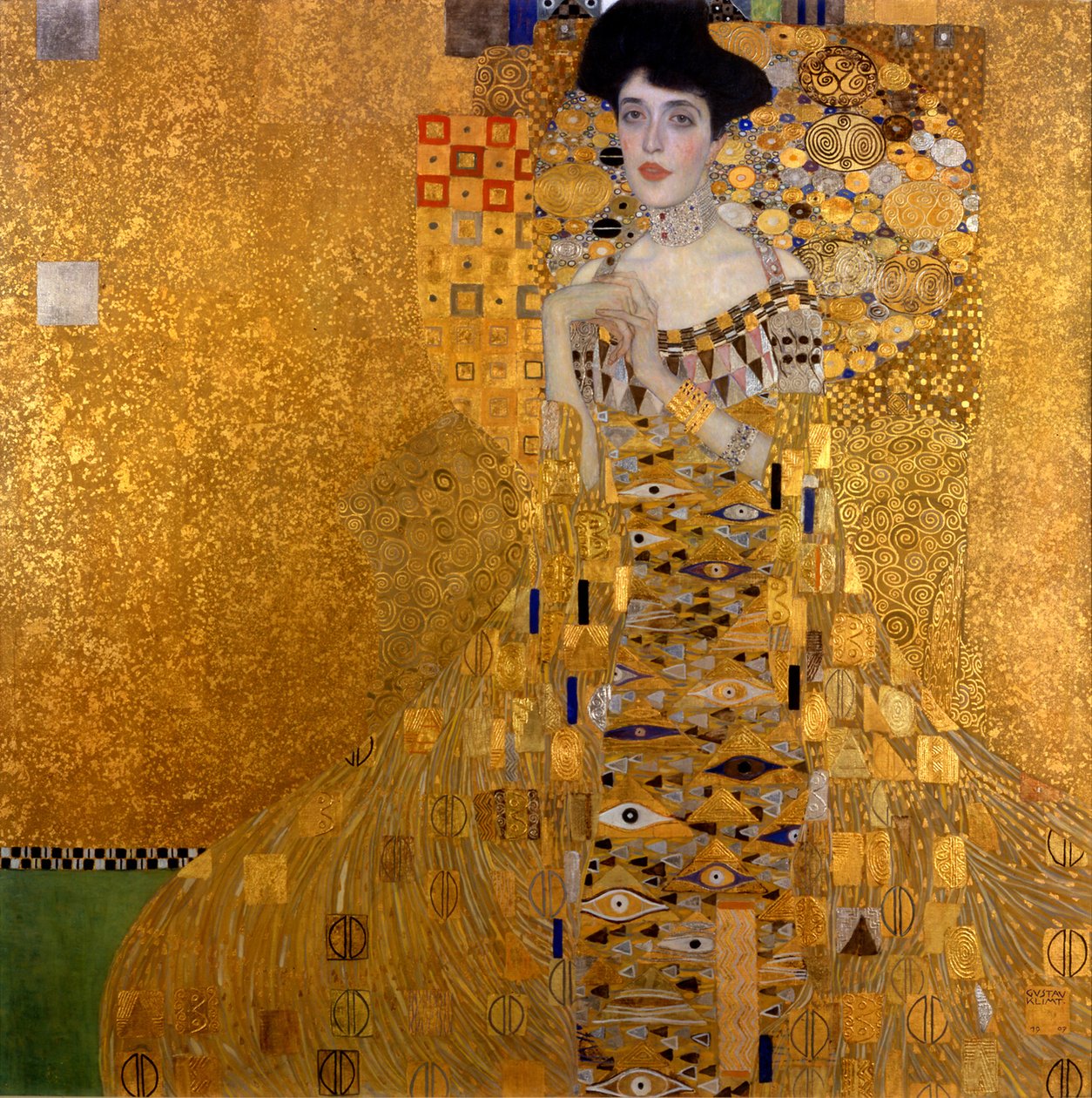 Adele Bloch Bauer od Gustav Klimt