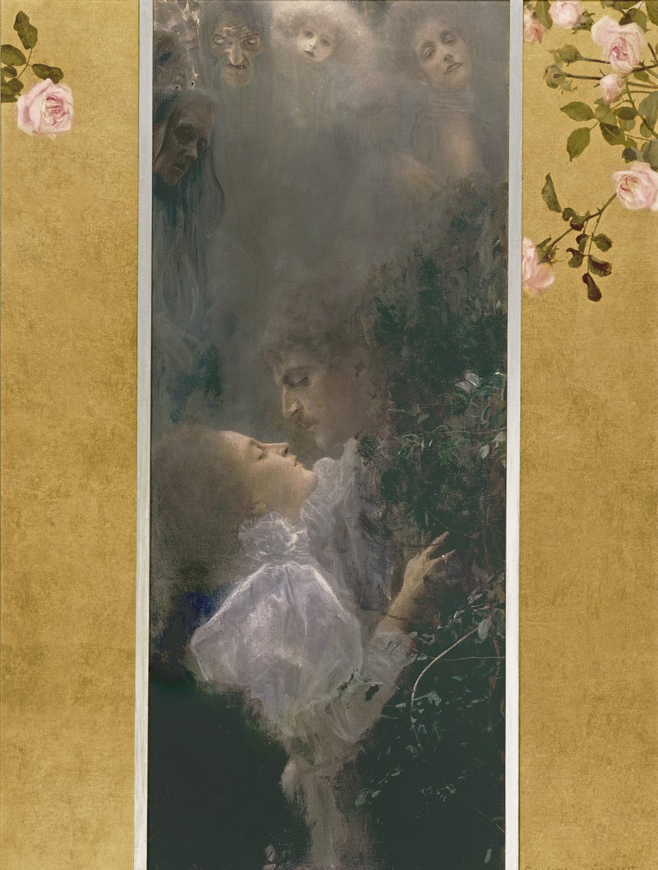 Alegorie lásky, 1895 od Gustav Klimt
