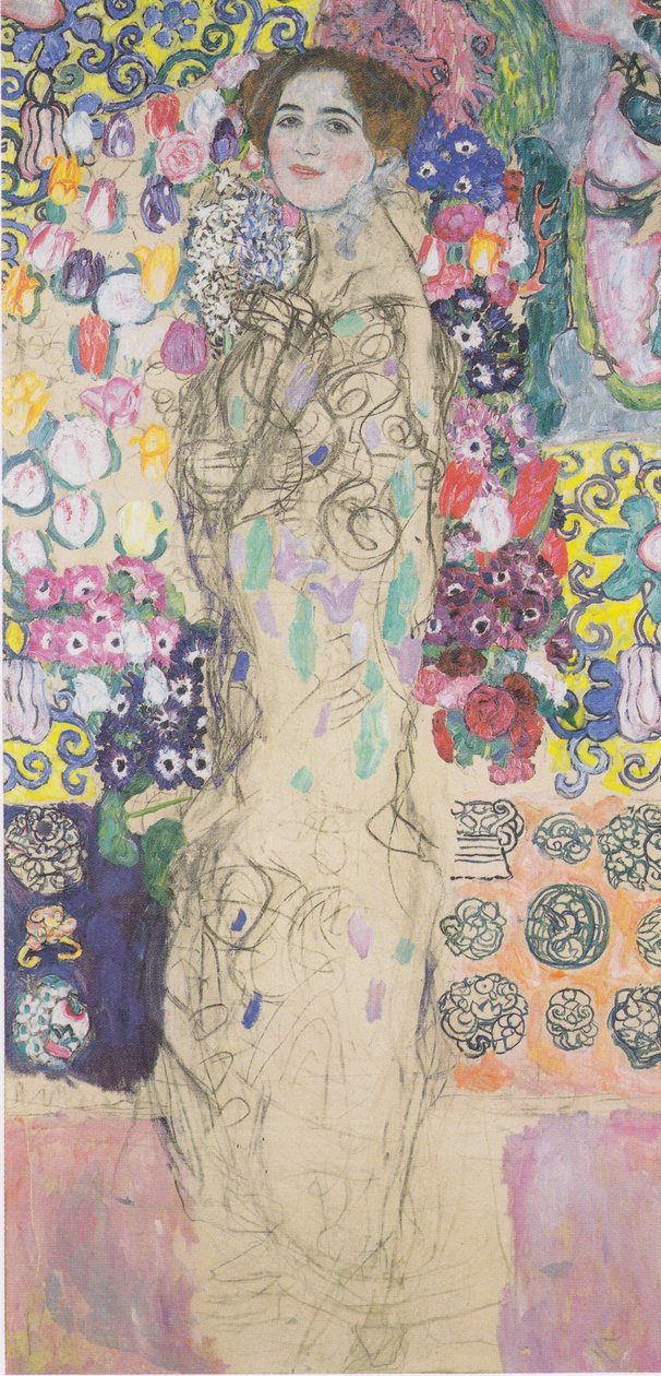 Portrét Ria Munka od Gustav Klimt