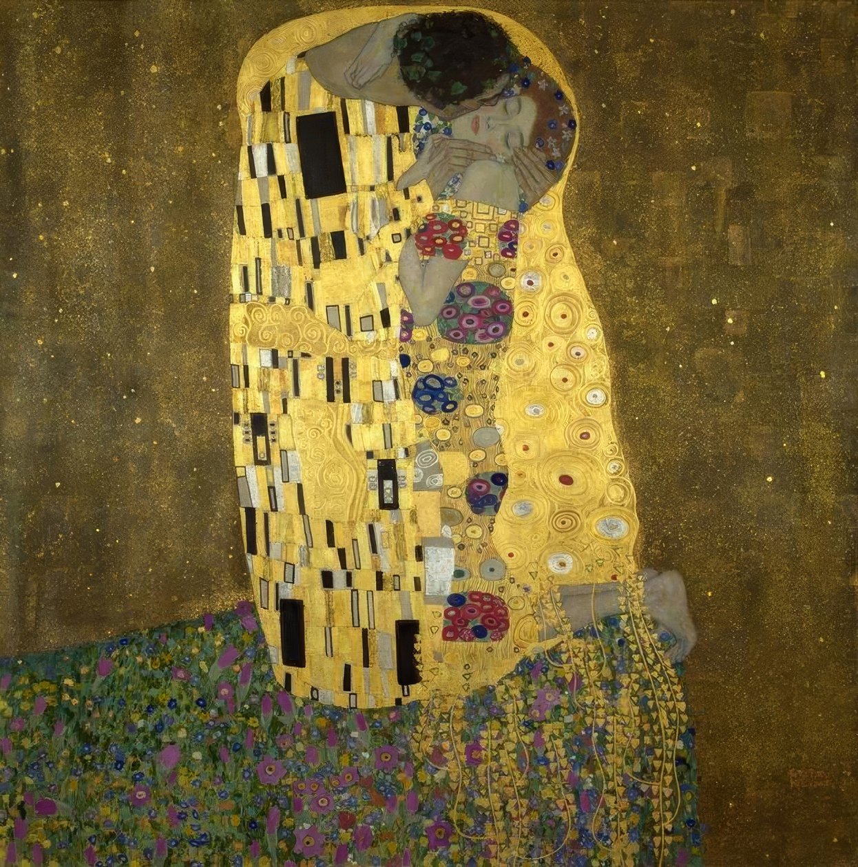 Polibek od Gustav Klimt