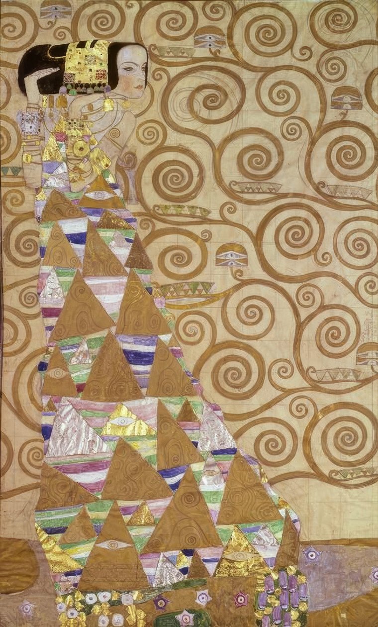 Očekávání od Gustav Klimt