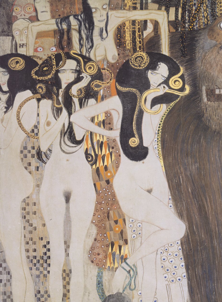 Gorgonové od Gustav Klimt