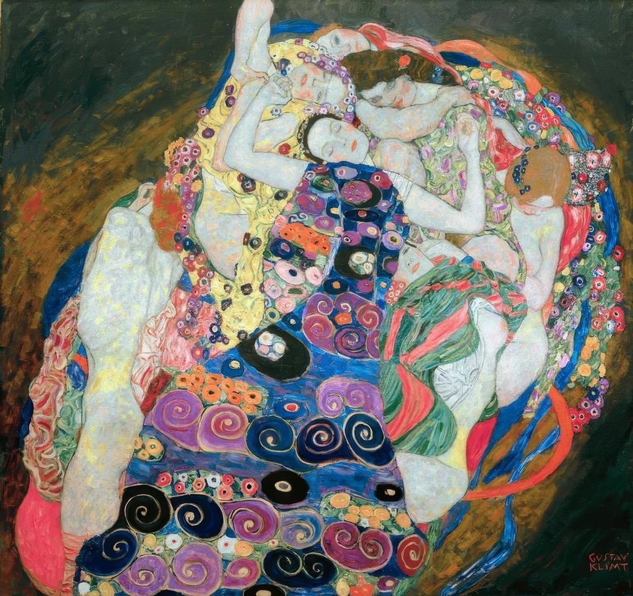 Dívky od Gustav Klimt