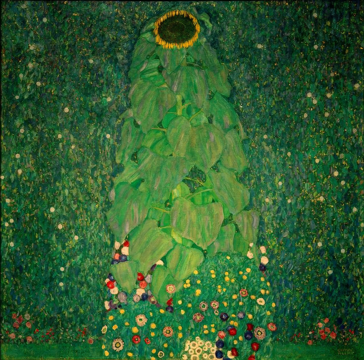 Slunečnice od Gustav Klimt