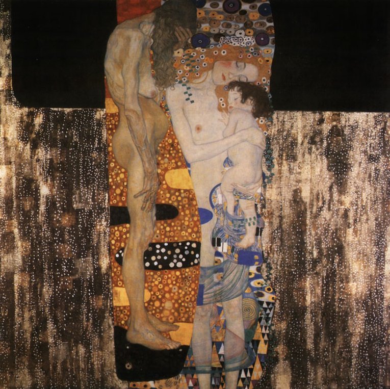 Tři věky ženy od Gustav Klimt