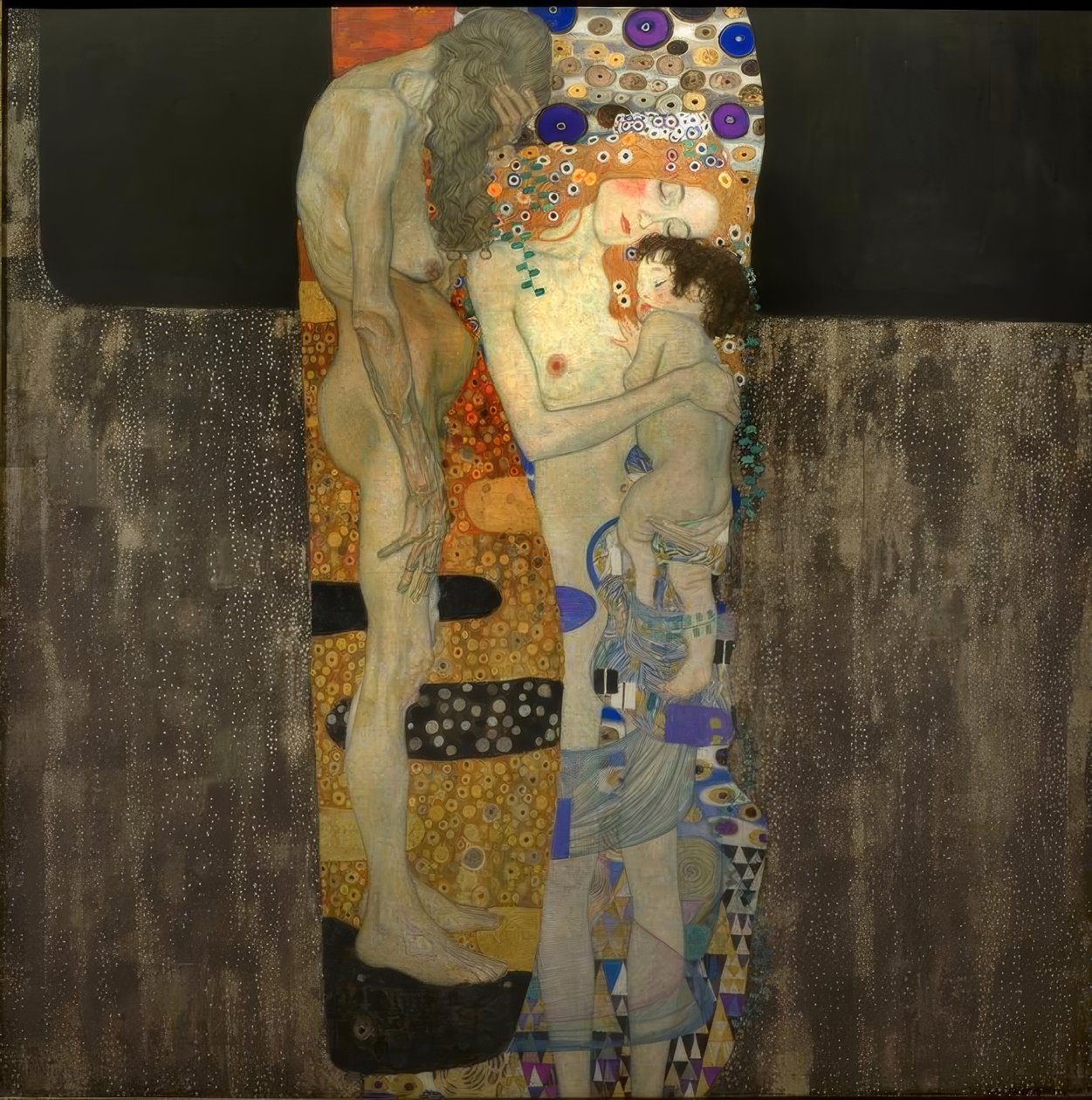 Tři věky ženy od Gustav Klimt
