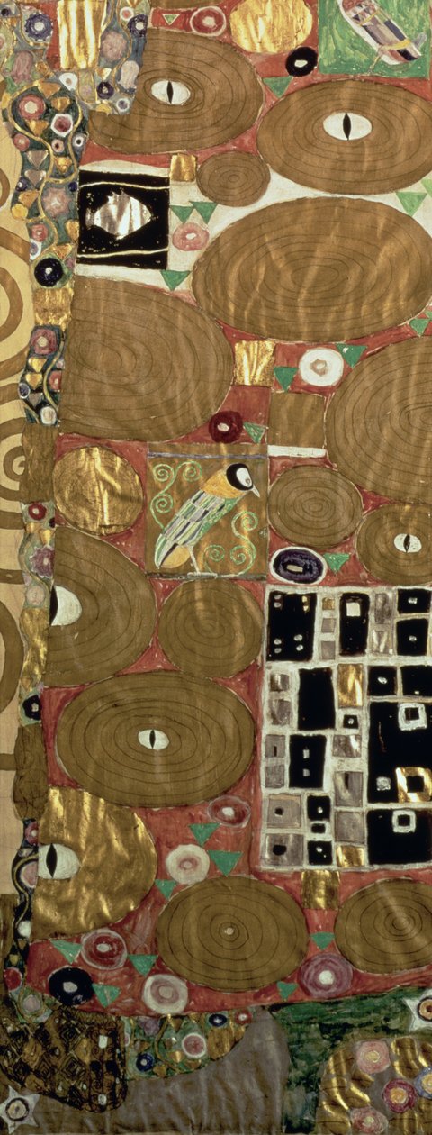 Plnění (Stoclet Frieze) c.1905-09 (tempera, wc) (detail 65884) od Gustav Klimt