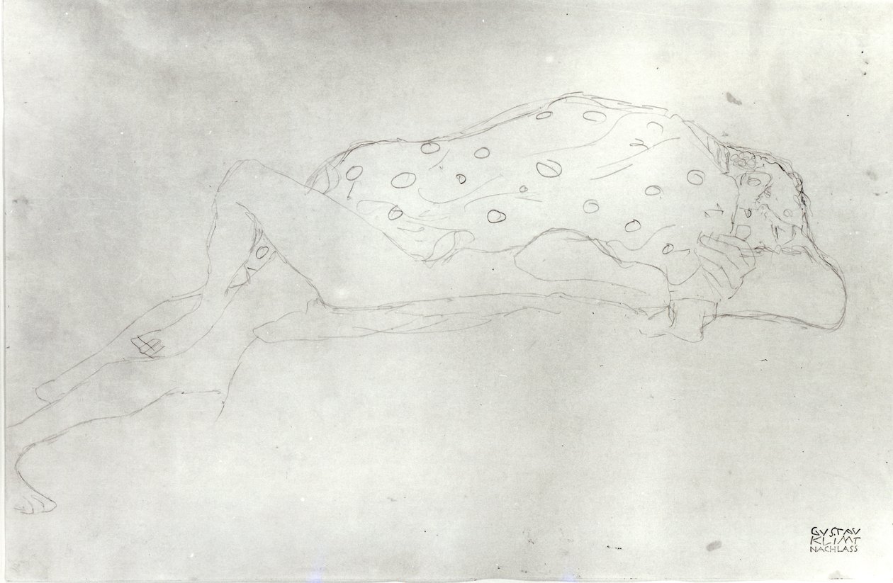 Milenci, cca 1913 od Gustav Klimt