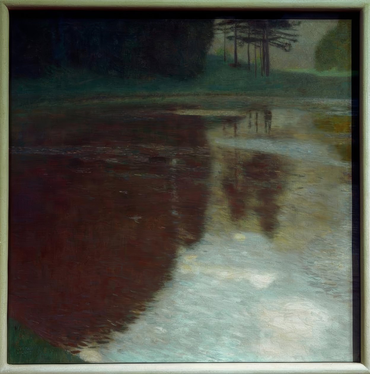 Ráno u rybníka od Gustav Klimt
