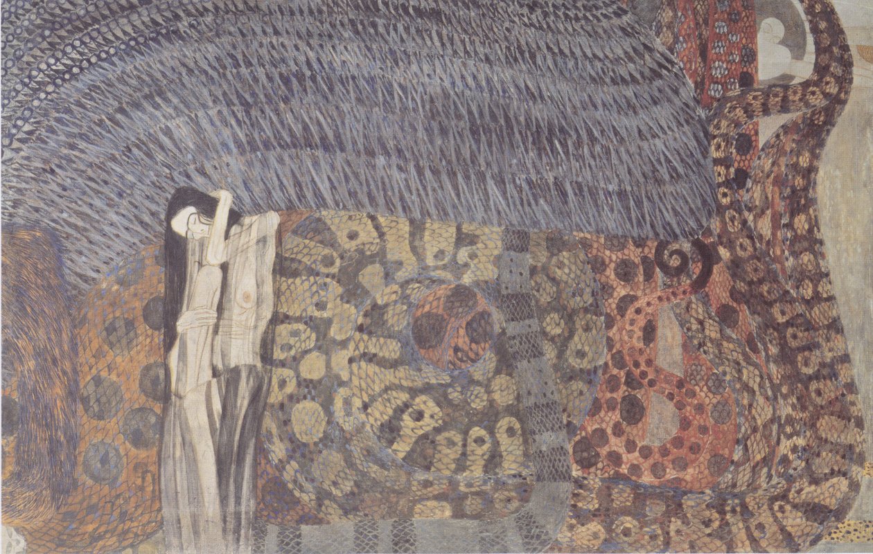 Hlodající žal od Gustav Klimt