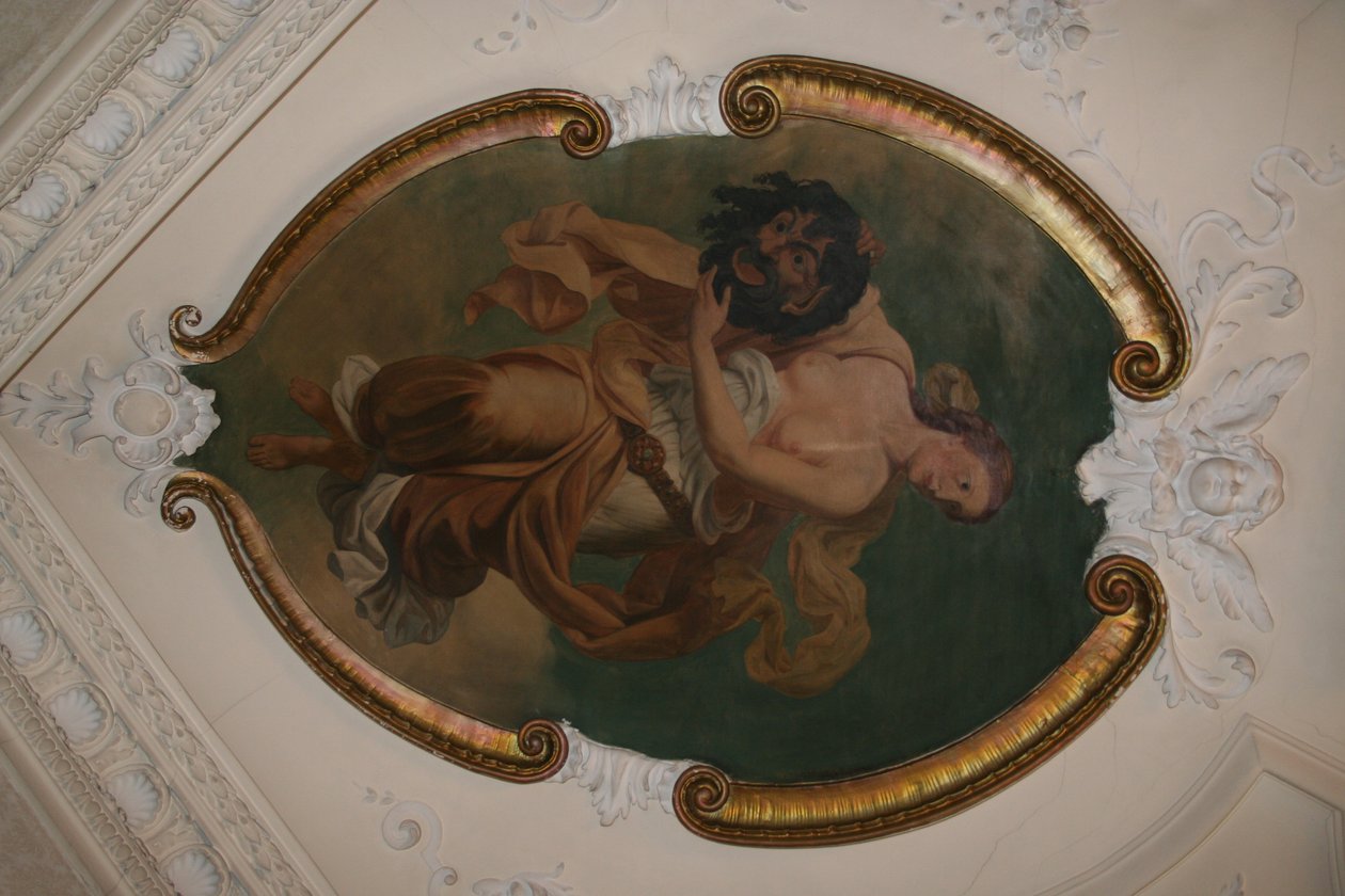 Palais Sturany, Schottenring 21, detail v Belgii od Gustava Klimta a nebo Franze Matsche od Gustav Klimt