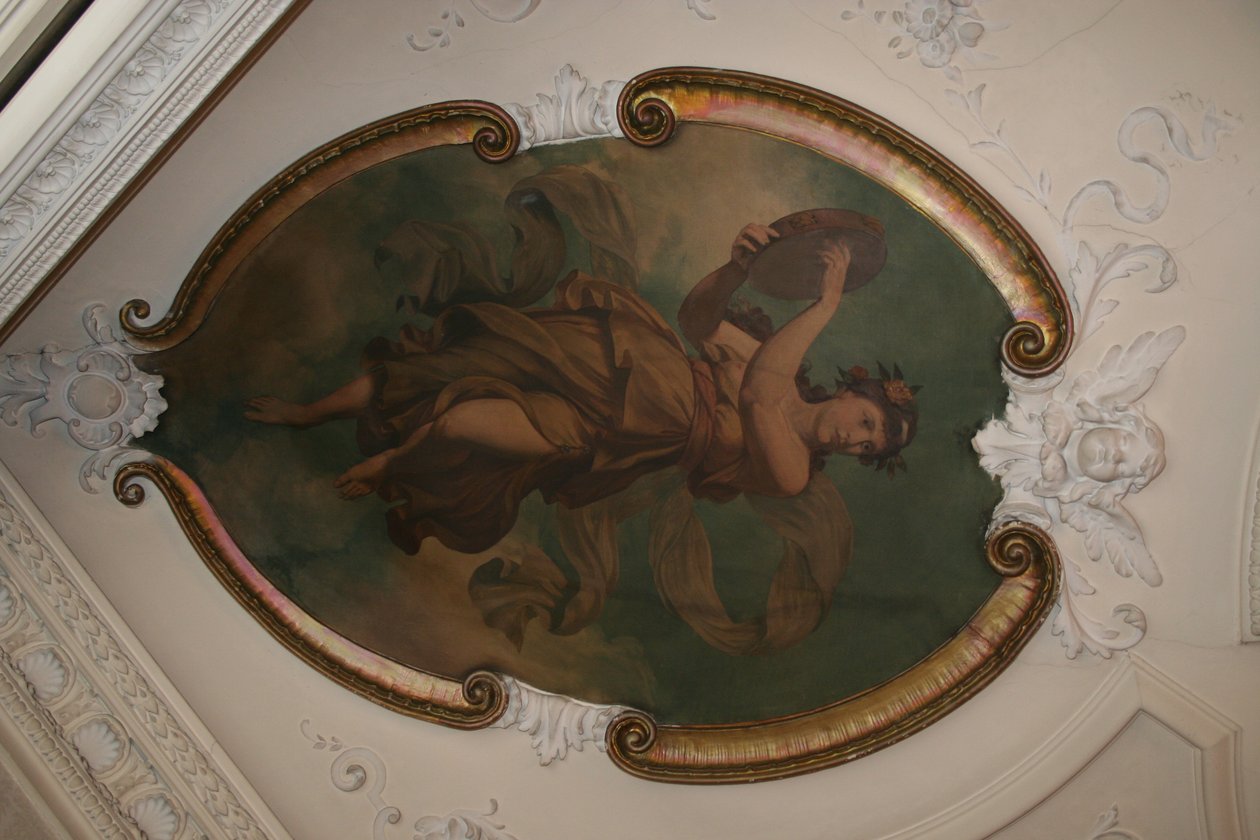 Palais Sturany, Schottenring 21, detail v Belgii od Gustava Klimta a nebo Franze Matsche od Gustav Klimt