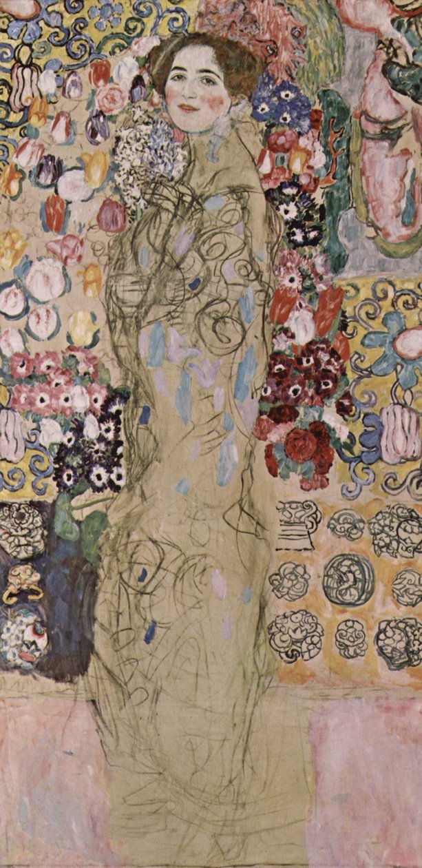 Portrét Marie Munkové od Gustav Klimt