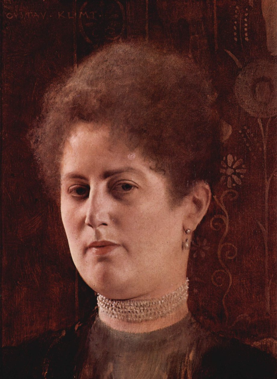 Portrét ženy od Gustav Klimt