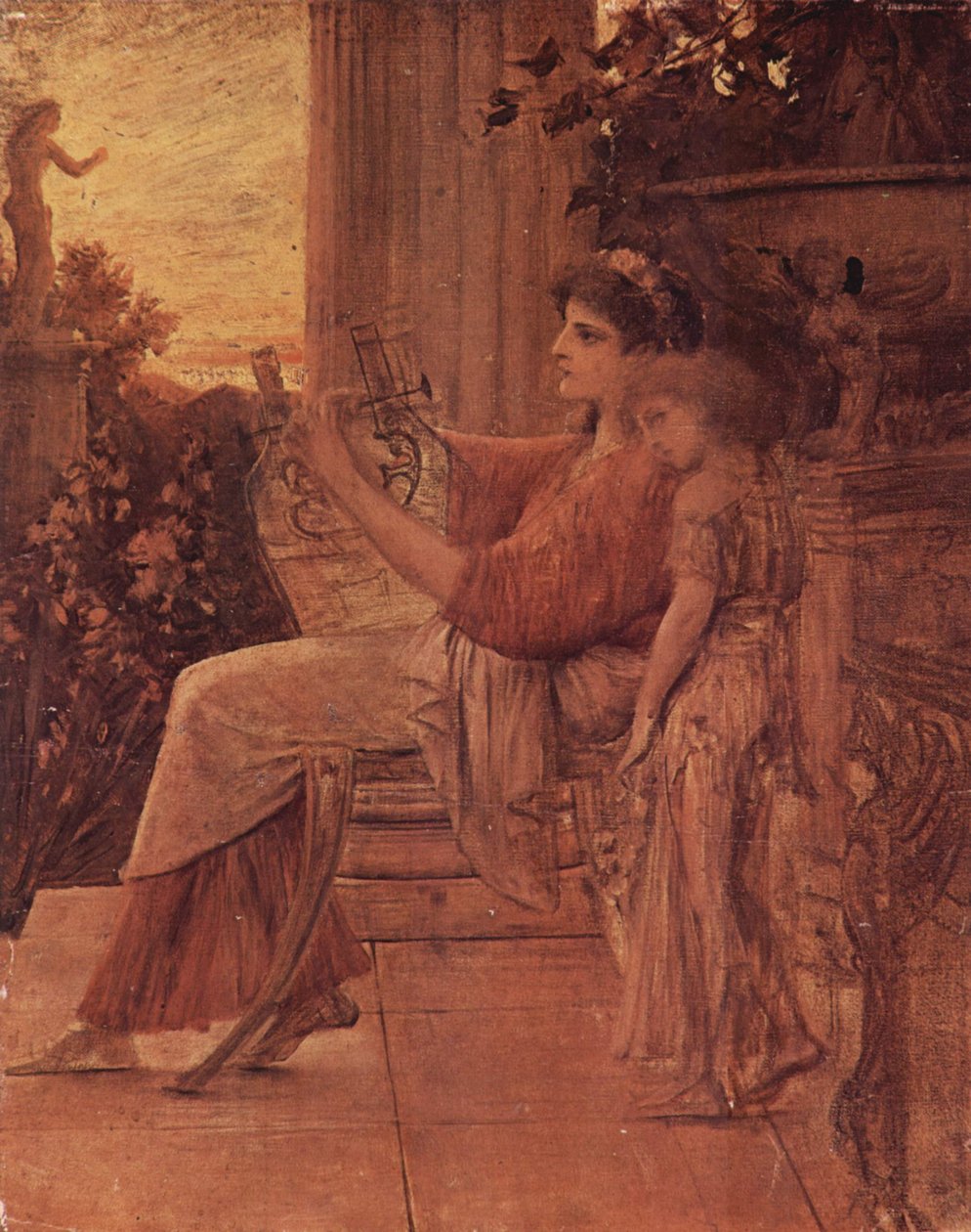 Sapho od Gustav Klimt