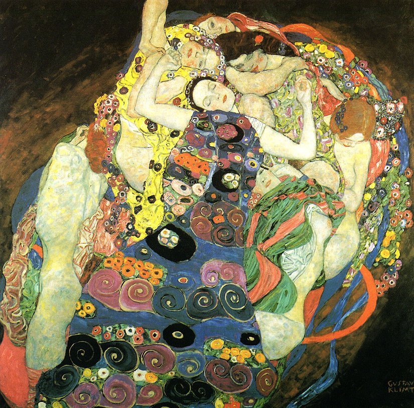 Panny od Gustav Klimt