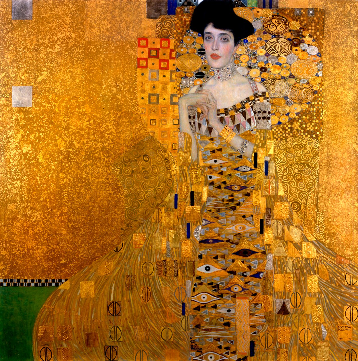 Adele Bloch-Bauer I, 1907 od Gustav Klimt