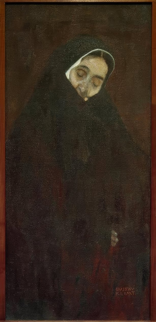 Stará žena od Gustav Klimt