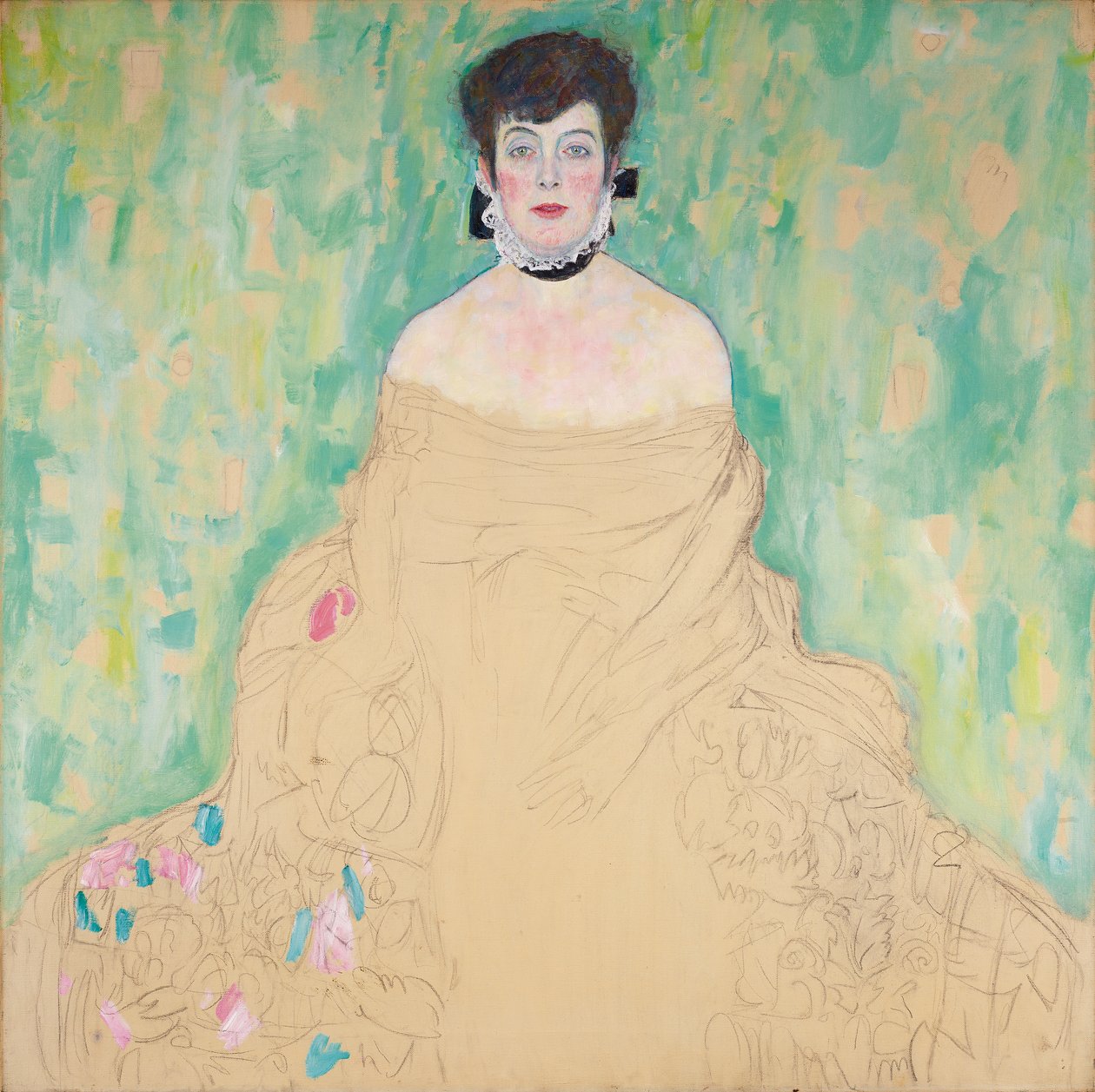 Amalie Zuckerkandl od Gustav Klimt
