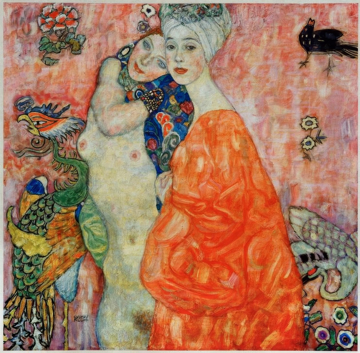 Přítelkyně od Gustav Klimt