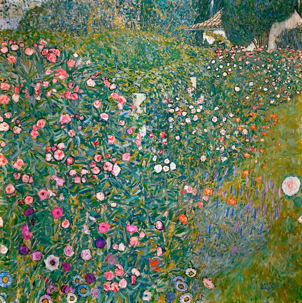 Italská zahradnická krajina, 1913 od Gustav Klimt