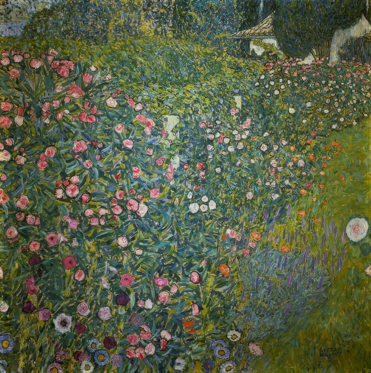 Italská zahradní krajina od Gustav Klimt