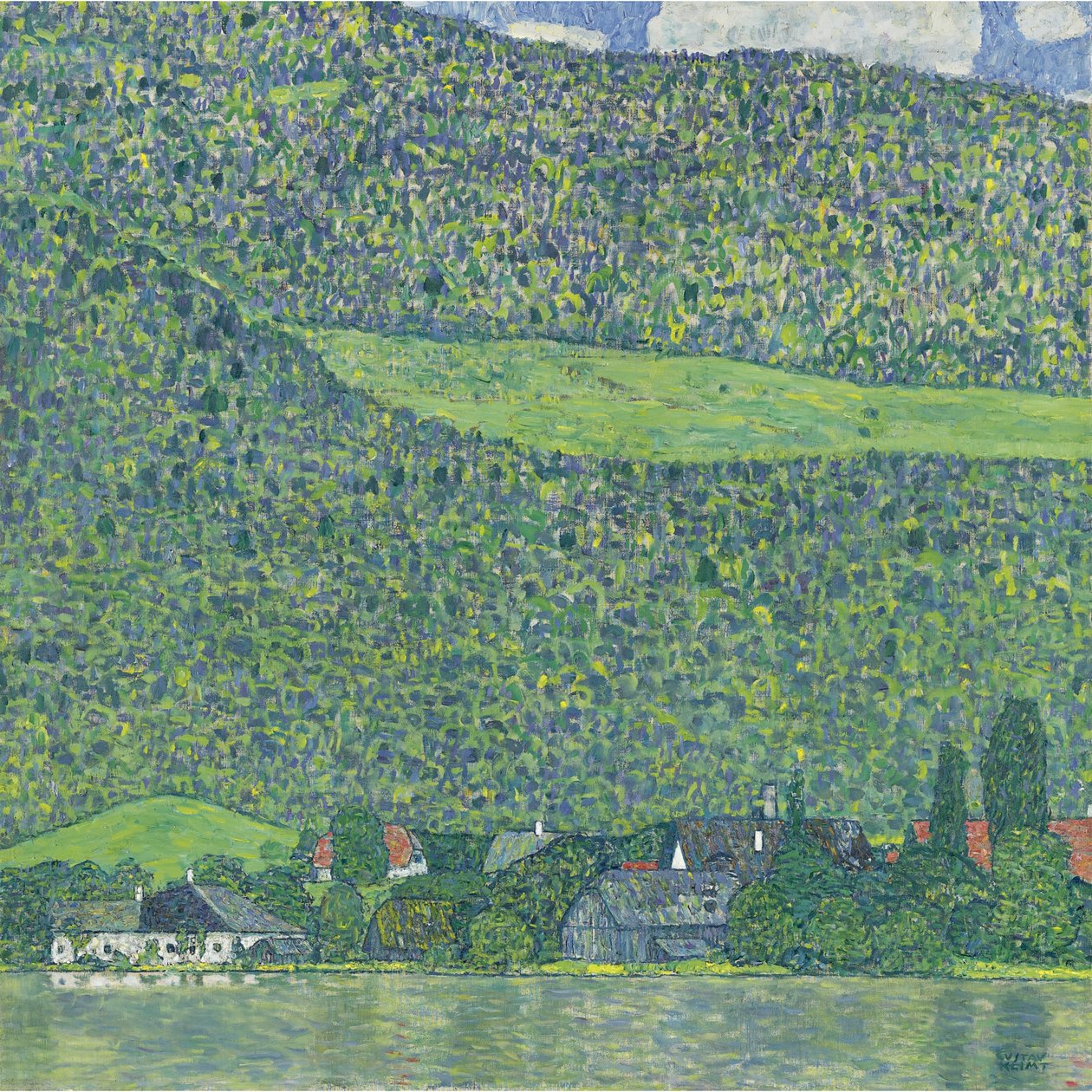Litzlberg u Attersee, 1914-1915 od Gustav Klimt