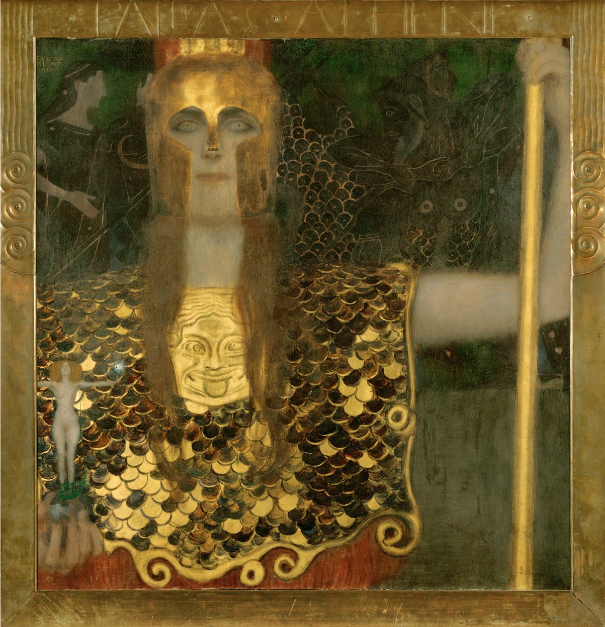 Pallas Athéna od Gustav Klimt