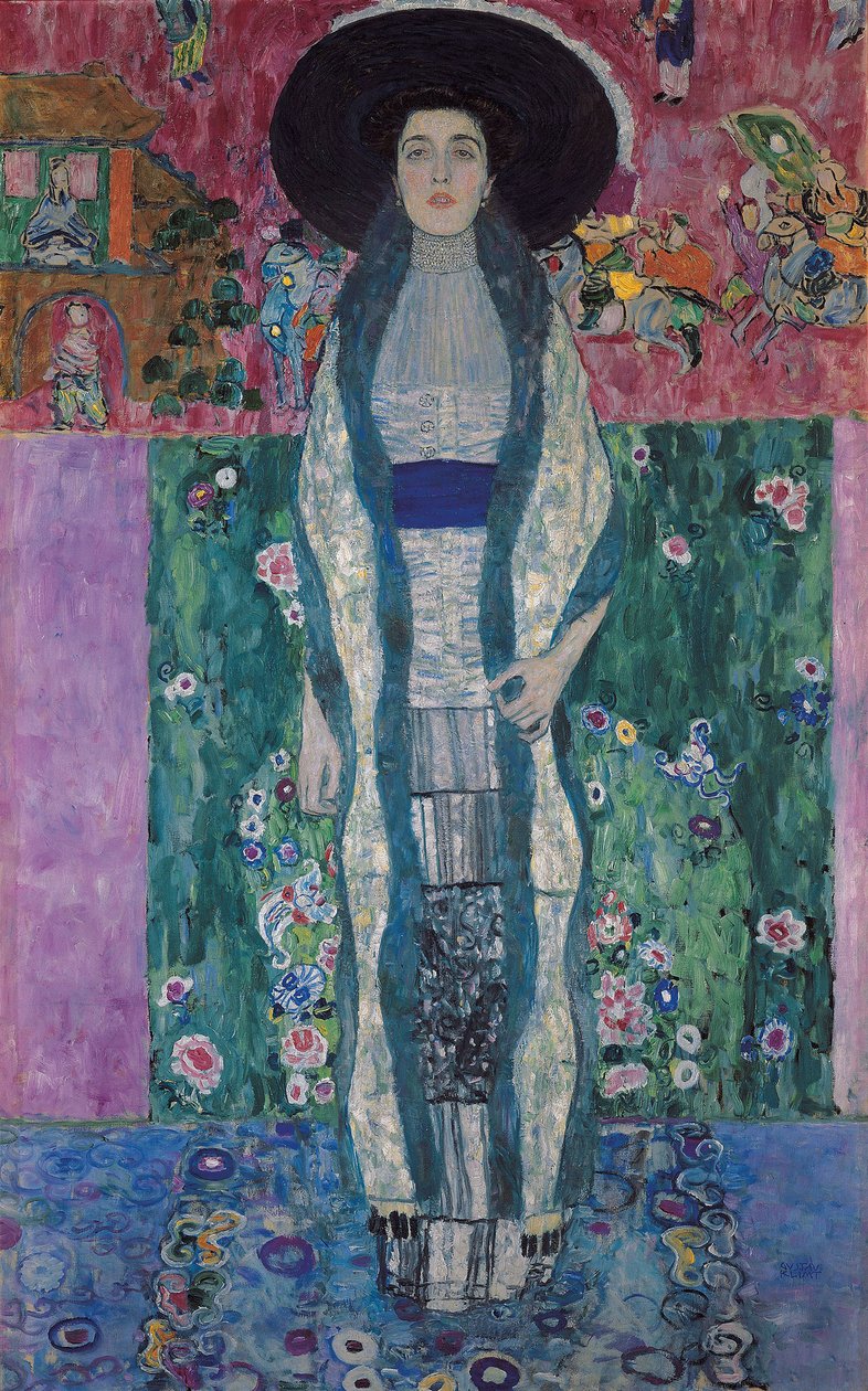 Portrét Adele Bloch-Bauerové II od Gustav Klimt