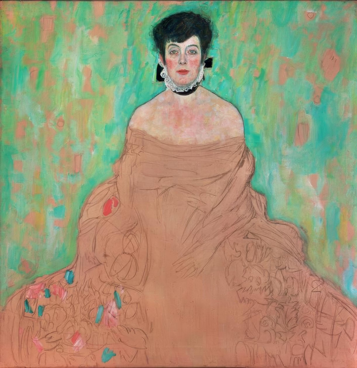 Portrét Amalie Zuckerkandl od Gustav Klimt