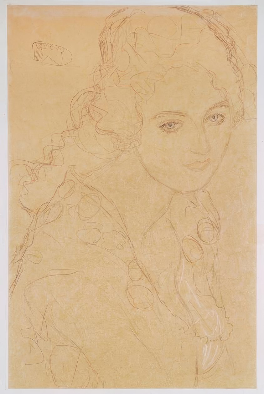 Portrét Rii Munkové III od Gustav Klimt