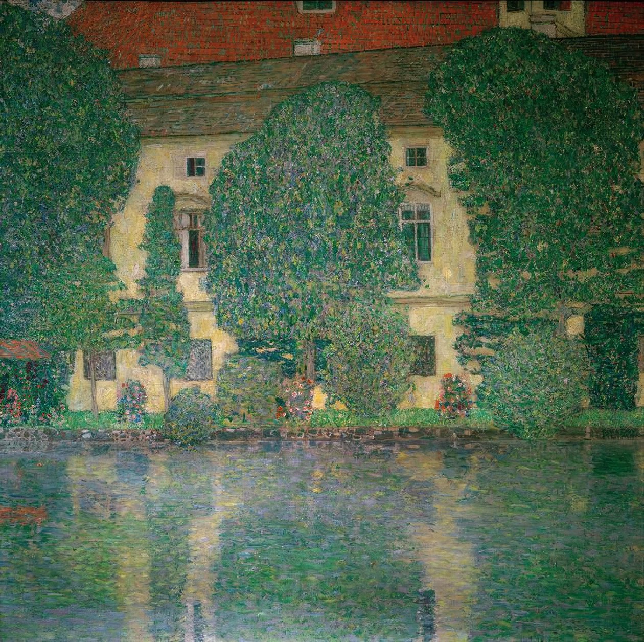 Zámek Kammer am Attersee III od Gustav Klimt