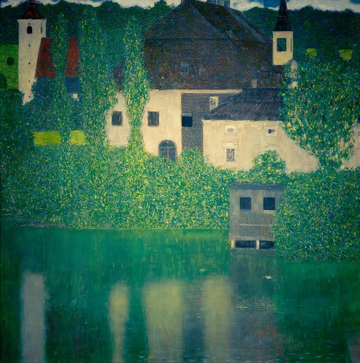 Zámek Kammer am Attersee I od Gustav Klimt