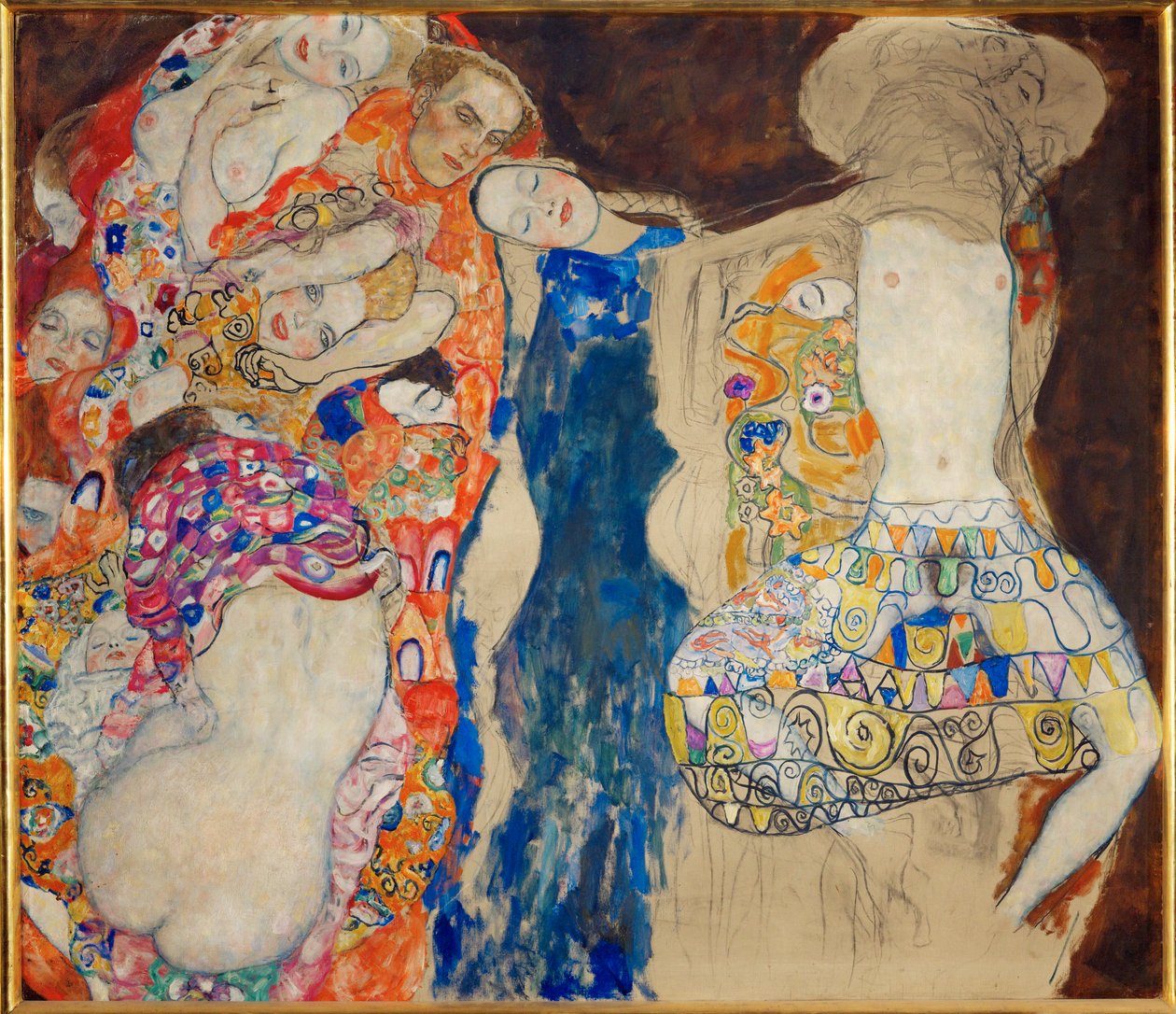 Nevěsta od Gustav Klimt