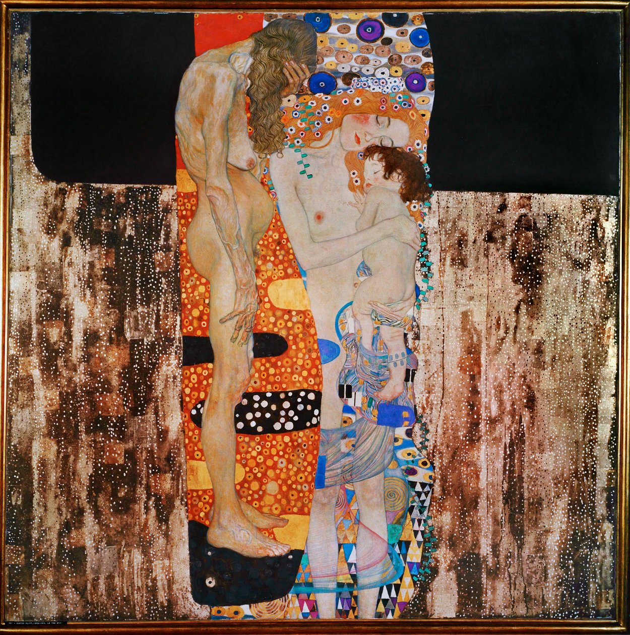 Tři věky člověka od Gustav Klimt