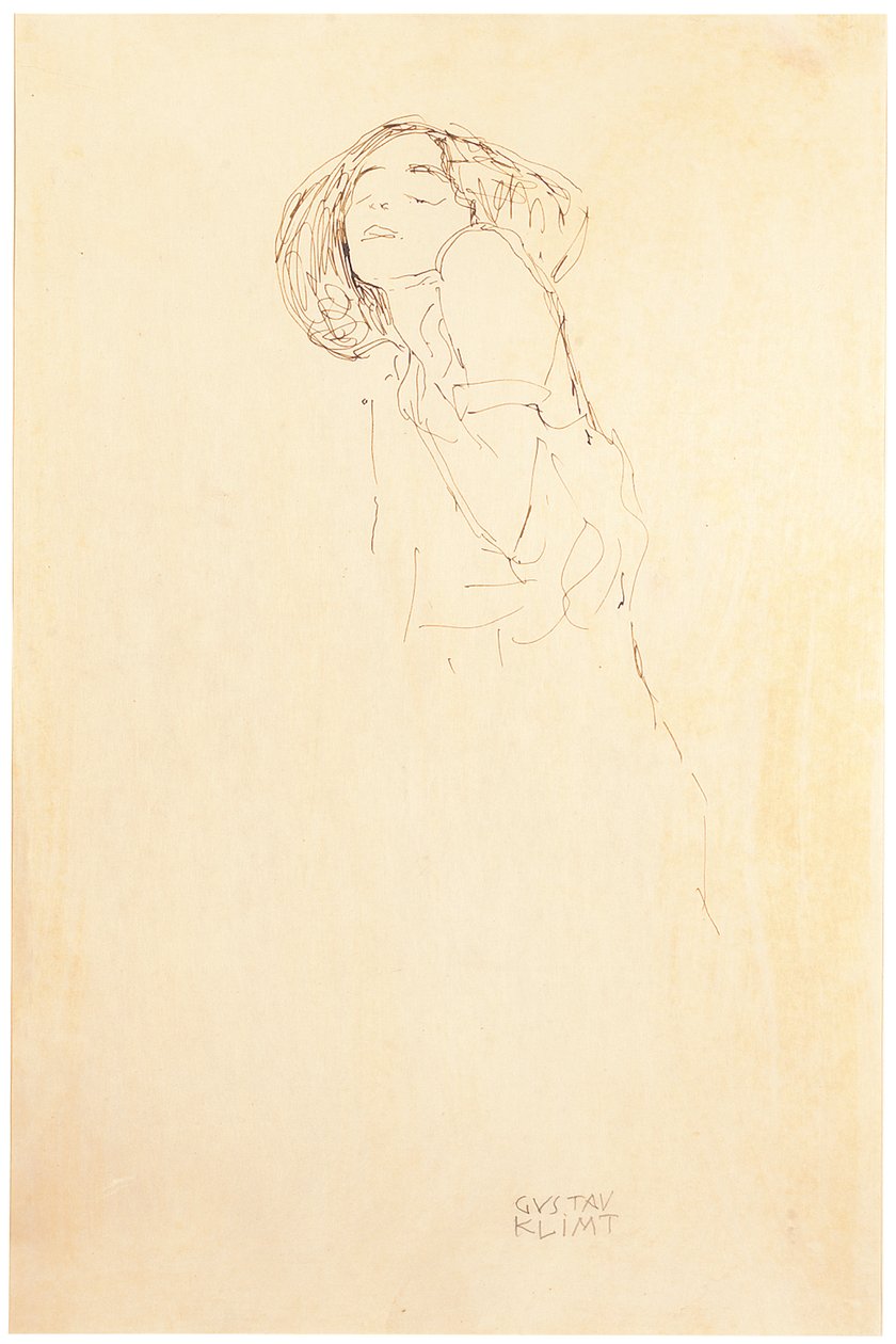 Žena zleva od Gustav Klimt