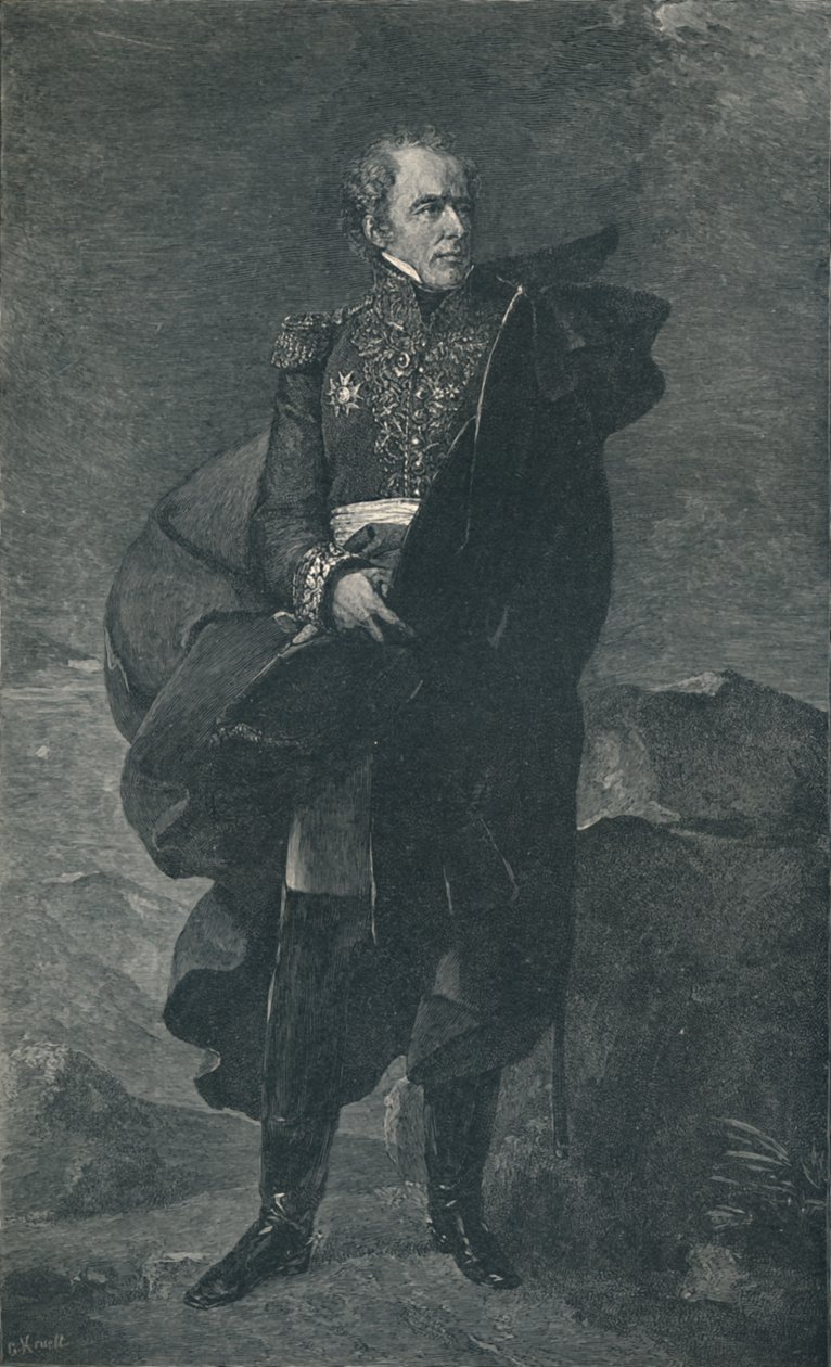 Hrabě Maximilien-Sebastien Foy, 1826, 1896 od Gustav Kruell