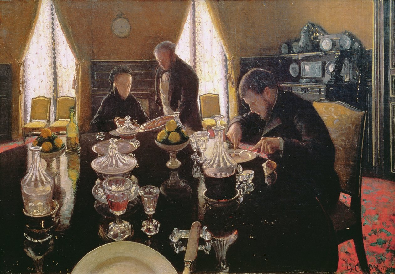 Oběd, 1876 od Gustave Caillebotte