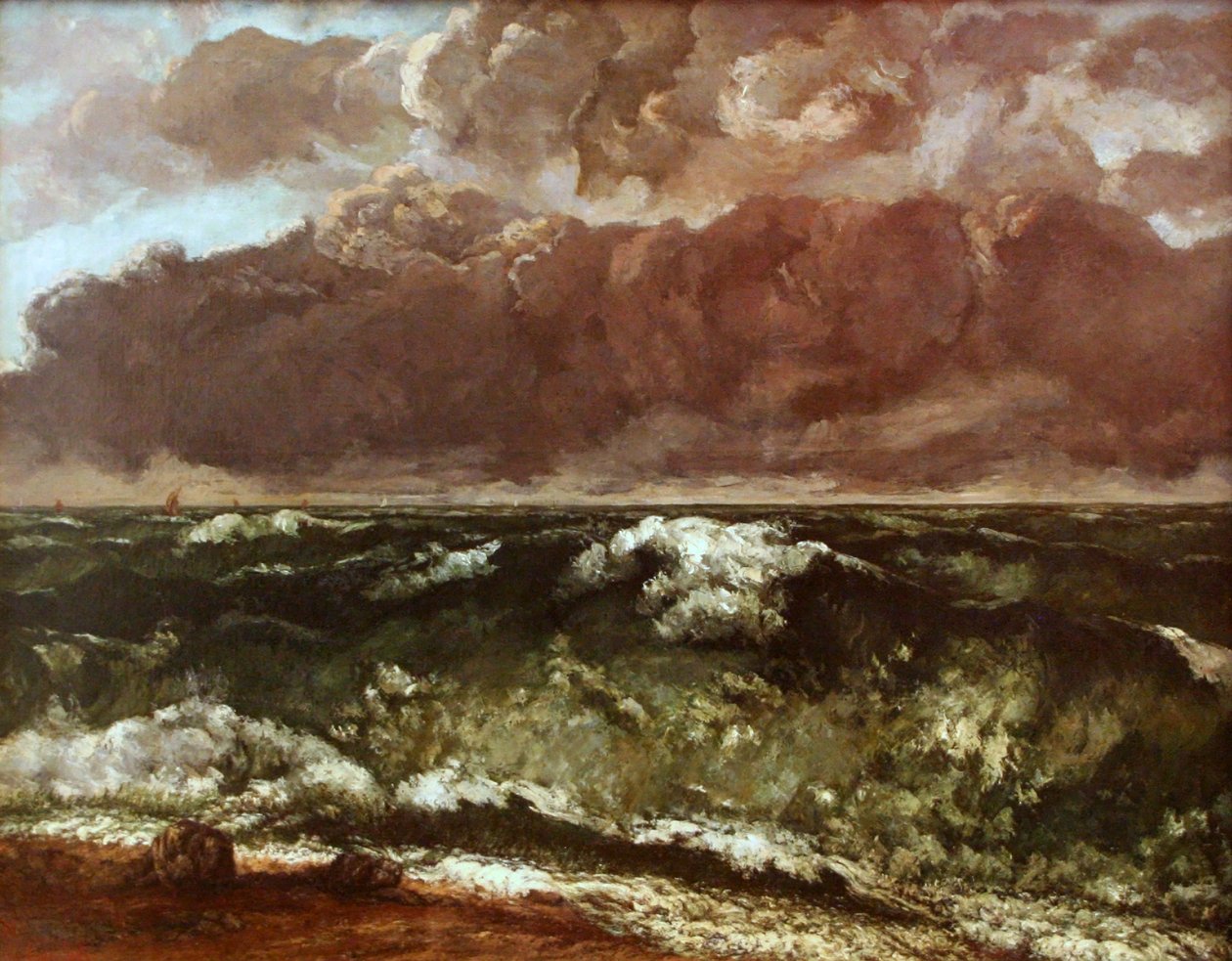 Vlna od Gustave Courbet
